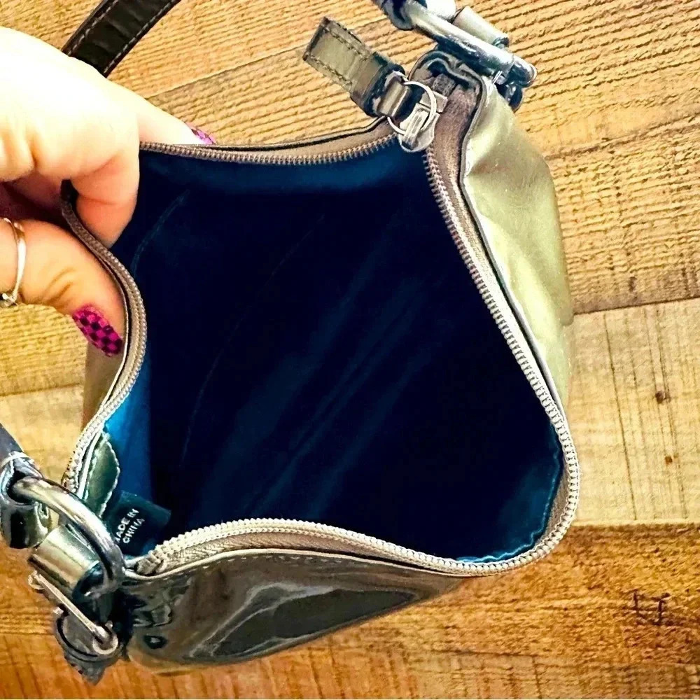 Coach Madison Patent Leather Shoulder/Satchel Bag - Picture 7 of 9